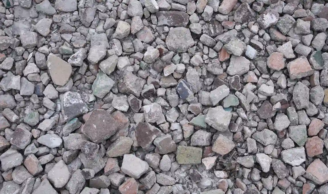 Bild zeigt Draufsicht auf RC L Schotter